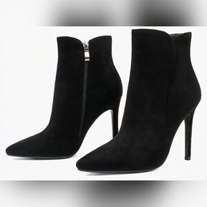 JOY IN LOVE 4 inch Stiletto Ankle Booties #660